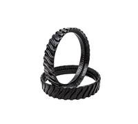 ILJXPOZB 1/2 Pezzi di Cingoli for Pneumatici for Pulitori for Piscine, Ruote di Ricambio for Attrezzatura, Compatibili con Zodiac MX8 MX6, Compatibili con Robot Pulitori Baracuda R0526100(-2pcs)