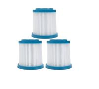 ILJXPOZB Applicare Il Filtro Di Ricambio For Aspirapolvere, Compatibile Con Blackdecker Black Decker VPF20 Modello SMARTECH Senza Fili 90606058-01(3 Filter)