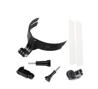 ILJXPOZB Supporto Professionale For Telecamera Da Casco, Supporto Leggero E Pieghevole For Cinturino Sottogola Con Base Antivibrazione For Moto, Ciclismo, Sci E Sport D'avventura(C)