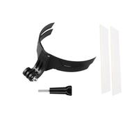 ILJXPOZB Supporto Professionale For Telecamera Da Casco, Supporto Leggero E Pieghevole For Cinturino Sottogola Con Base Antivibrazione For Moto, Ciclismo, Sci E Sport D'avventura(A)