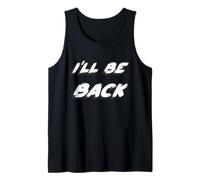 I'll be Back | 80's I Will be Back Movie Quote Canotta