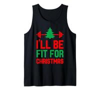 I'll Be Fit for Christmas I Natale Fitness Canotta