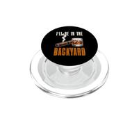 I'll Be In The Backyard Divertente Sigaro Bourbon Lovers Whisky PopSockets PopGrip per MagSafe