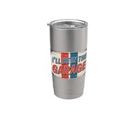 I'll Be In The Garage Bicchiere termico in acciaio inox doppia parete