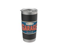 I'll Be In The Garage Bicchiere termico in acciaio inox doppia parete