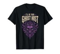 ILL Be Your Ghost Host - Costume Gotico per Halloween, Motivo: Teschio Maglietta