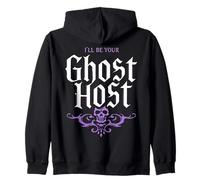 I'll Be Your Ghost Host Haunted Mansion Divertente Halloween Felpa con Cappuccio
