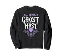 I'll Be Your Ghost Host Paranormal Spooky Gothic Theme Party Felpa