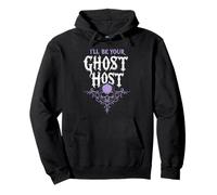 I'll Be Your Ghost Host Paranormal Spooky Halloween Vibe Felpa con Cappuccio