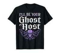 I'll Be Your Ghost Host Spooky Party Halloween Vibe Maglietta