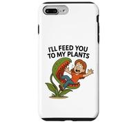 I'll Feed You To My Plants divertente Venus Flytrap Giardinaggio Custodia per iPhone 7 Plus/8 Plus