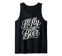 I'll Fly with Beer Bevitore di viaggiatori Chill Brew - Canotta
