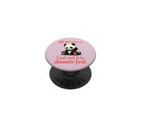 I'll Get Over It Devo essere drammatico prima - Cute Sad Panda PopSockets PopGrip Adesivo