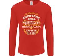 Ill Have Another Beer Divertente Alcolico Uomo Manica Lunga T-Shirt
