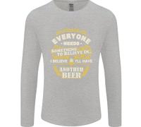 Ill Have Another Beer Divertente Alcolico Uomo Manica Lunga T-Shirt