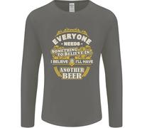 Ill Have Another Beer Divertente Alcolico Uomo Manica Lunga T-Shirt