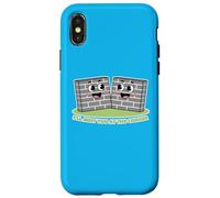 I'll Meet You At The Corner Cartoon Walls Funny Dad Joke Custodia per iPhone X/XS
