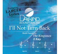I'll Not Turn Back [Accompaniment/Performance Track]