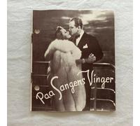 I'll Take Romance Grace Moore, Melvyn Douglas Vintage 1937 Danish Movie Program