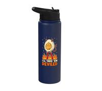 I'll Take TheM Deviled Egg Buon Ringraziamento in autunno Stainless Steel Insulated Water Bottle