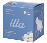 Pietrasanta Pharma Illa Care Assorbente Notte 12 Pezzi