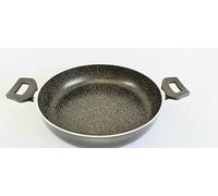 ILLA Tegame antiaderente all' olio di oliva - Diametro 24cm e 28cm altezza 7cm Modello terra (TEGAME 2/M CM 24 TERRA IND.)