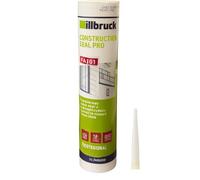 Illbruck FA101 Construction Seal Pro 310ml - Silicone neutro per applicazioni in vetro e edilizia, a basso odore, resistente ai raggi UV e 25% di capacità di movimento (grigio)
