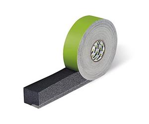 Illbruck Nastro sigillante per fughe TP652 Trioplex+ 77/M, 6 m, 3 rotoli, silicone, verde, impermeabile, a strisce, nastro sigillante, tubo, porta, piano di lavoro, finestra
