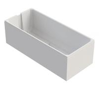 Illbruck Poresta Support de baignoire compact pour PURO avec trop-plein latéral 190x90cm, 17155333, 17155333