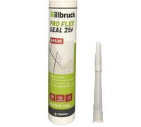 Illbruck Pro Flex Seal 25+ SP520 - Sigillante Ibrido per Facciate 310 ml - Grigio - Resistente alle Intemperie, Senza Isocianati, Verniciabile