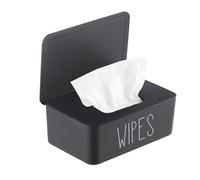 illikkuyax Dispenser per salviette per bambini, contenitore per salviettine lavabili, contenitore elegante porta salviettine ricaricabili, facile accesso, 18 x 12 x 7,9 cm (lunghezza x larghezza x