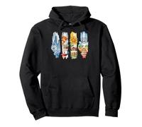 Illinois Pride Landmarks Natura Animali Viaggio Souvenir Stato Felpa con Cappuccio
