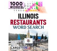 Illinois Restaurants Word Search: Large Print
