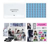 ILLIT - ILLIT - 1st Single Album [NOT CUTE ANYMORE] (Not My Name ver.) Group Photobook + Mini Book + Postcard + CD-R + Bumper Sticker + Poster + Gift