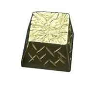 Illkjasfc 1PC Inciso Ottone Difetto Keycaps Cherrys Metal Key Caps Per Tastiere Meccaniche