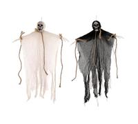 Illkjasfc 2 Scheletri Halloween Spettro Teschio Ornamento Spettri Oggetti Scena Forniture per Feste La Decorazione Ornamenti Scheletri Appesi La Decorazione del Partito