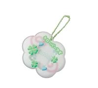 Illkjasfc Accessorio Portachiavi Porta Carte Portafoto Compatto Lucky Clovers In Materiali Acrilici Per Esporre Foto Individuali O Documenti D'identità Custodia Per Foto Pendolari In Ufficio