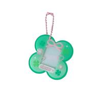 Illkjasfc Accessorio Portachiavi Porta Carte Portafoto Compatto Lucky Clovers In Materiali Acrilici Per Esporre Foto Individuali O Documenti D'identità Custodia Per Foto Pendolari In Ufficio