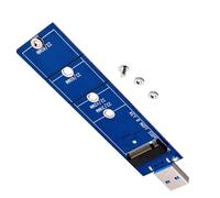 Illkjasfc Adattatore Portatile da Disco Solido A USB 3.0 per La Migrazione Rapida dei Sistemi E L'archiviazione File SSD da Disco Solido A USB Adatti Ai Viaggi