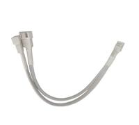 Illkjasfc Cavo Sdoppiatore A 4 Pin da 1 A 2 Porte con Manicotto Resistente alle Interferenze per Sistemi Multi-Ventola Sdoppiatore Espansione