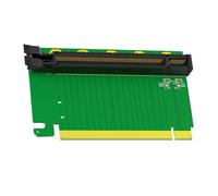 Illkjasfc Connettori per computer PCIE3.0 16 X 90 gradi adattatore scheda inversa 61 80 mm altezza utilizzo