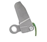 Illkjasfc Discensore da Arrampicata Multiuso Resistente alla Corrosione Adatto per Arrampicata Roccia Discesa in Corda Doppia E Operazioni Emergenza. Dispositivo Anticaduta in Acciaio Inossidabile.