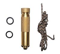 Illkjasfc Durabilità Outdoor Ottone Contenitore Tipo Pesante Ottone Impermeabilizzato Scatola di Immagazzinaggio Escursionismo Ingranaggi di Sopravvivenza Tipo Pesante Bussole di Sopravvivenza Caso