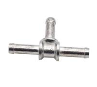 Illkjasfc Flangia Acqua Accoppiamento del Connettore Tubo Flessibile Raccordo A T Liquido Refrigerante in Alluminio Alte Prestazioni Multiuso per Veicoli N90693001 Flangia Liquido