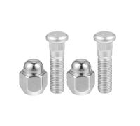 Illkjasfc M12x1.5 Bulloni Alette Dado Prigionieri della Ruota Bulloni E Set Sostituzione Prigionieri Anteriori Posteriori 52950-14140 Dispositivo Fissaggio Affidabile