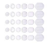 Illkjasfc Manette per Orecchie Delicate Prive Piercing Sostanza in Silicone Delicato Piano Immunitario Antiscivolo Orecchini A Clip alla da Indossare Ogni Giorno