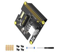 Illkjasfc PCIE 1X Adattatore Con Cavo Connettori 6 Pin Alimentazione Esterna 12 V 40 Pin GPIO Intestazione Per Scheda di Sviluppo
