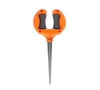 Illkjasfc Scaffale conveniente arancio stabile di sostegno della tubatura dell'acqua dei ganci del tubo flessibile del giardino con la caratteristica regolabile nel colore arancione