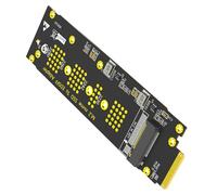 Illkjasfc Scheda adattatore da NVME a EDSFF E1S efficiente per rack 1U Aumenta le prestazioni del sistema