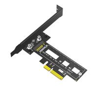Illkjasfc Scheda di Espansione PCIexpress Desktop HDD Controller NVME A PCIe 4 Hard Disk Adattatore Aggiungi Su Scheda Per 2230-2280